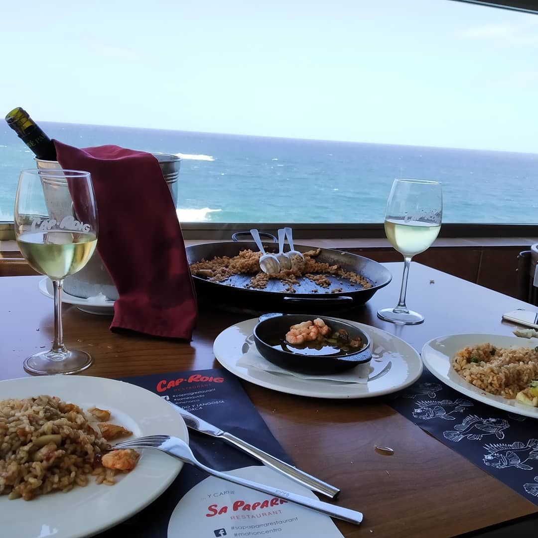 restaurant cap roig menorca