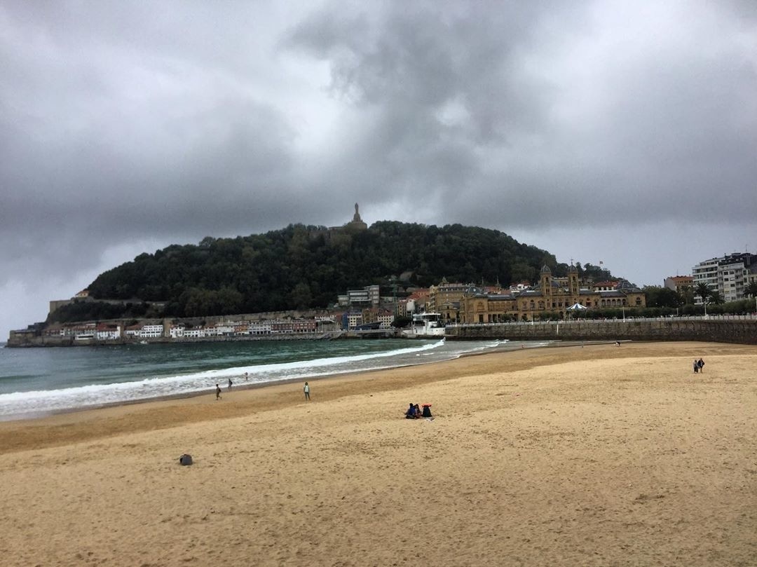 la concha beach, san sebastian
