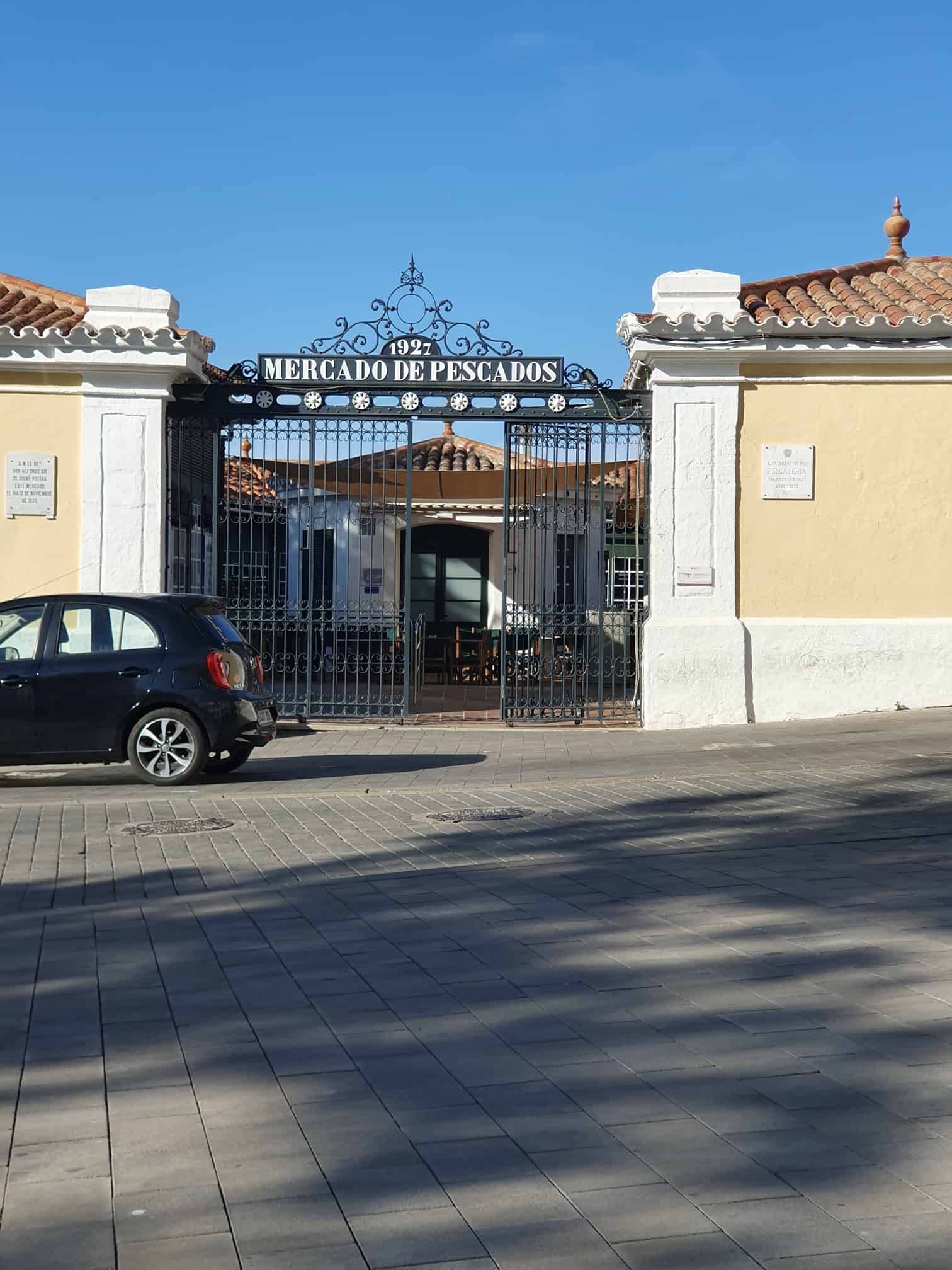 mercado de pescados mahon